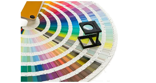 Color Matching made by Adhesa Plate