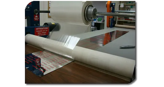 Laminating made by Adhesa Plate